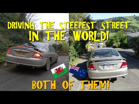 Videó: A walesi utca a világ legmeredekebb útja, 37,5%-kal