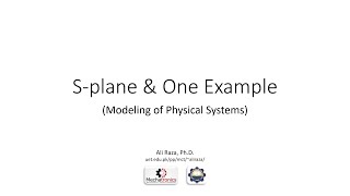 Three Tank System - Step Response - s-plane (Modeling of Physical Systems)