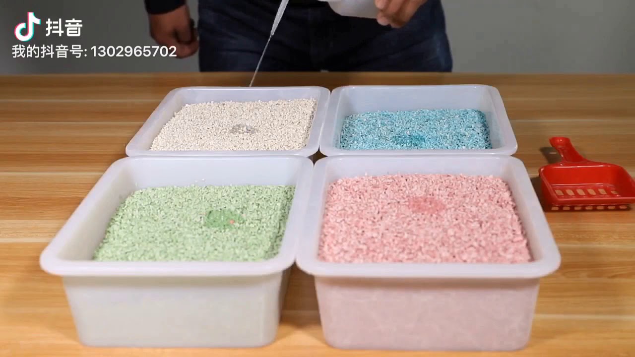 Haosen cracked tofu cat litter YouTube