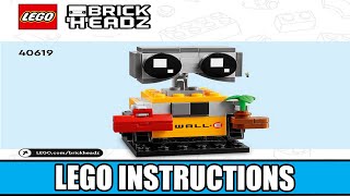 LEGO Instructions | BrickHeadz | 40619 | EVE & WALL-E (WALL-E)