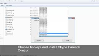 How to install AthTek Skype Parental Control