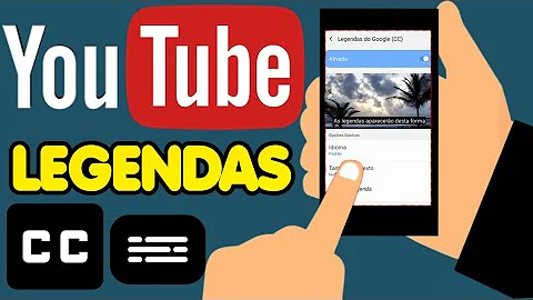 Como colocar legendas em português no YouTube no celular?