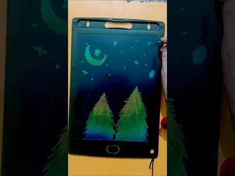 LCD Writing Tablet For Kids Night View drawing #shorts #tablet #drawing #viralreel