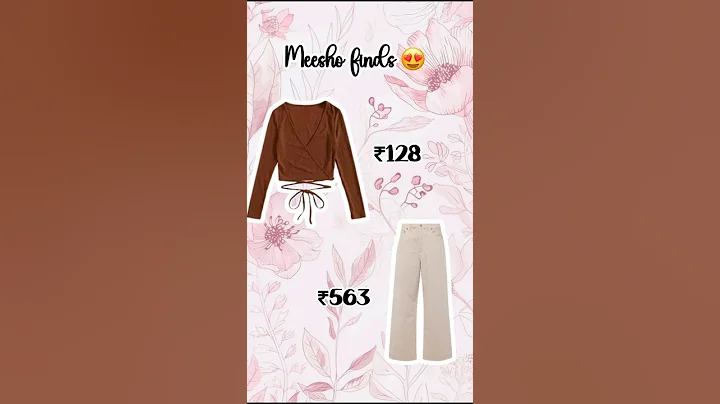 link is in the community post 💌#meesho #meeshohaul #meeshofinds #fashioninfluencer #trendingshorts
