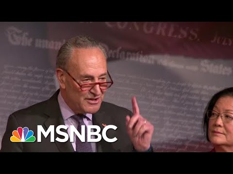 Sen. Chuck Schumer Calls Alan Dershowitz's Impeachment Logic 'A Load Of Nonsense' | MSNBC