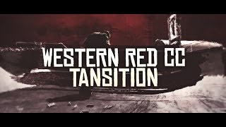 After Effects Tutorial: Western red CC transition (presets in the description)