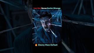 Iron Man Save Doctor Strange Ebony Maw Defeat Infinity War Short