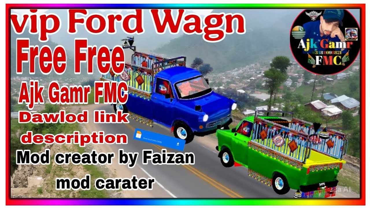 Ford wagon FMC loder, Dawlod link description password is video 📷 watch the video, don't skip vido,