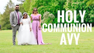 First Holy Communion Of Avy | Jenvil Motion Magic | Swindon | UK