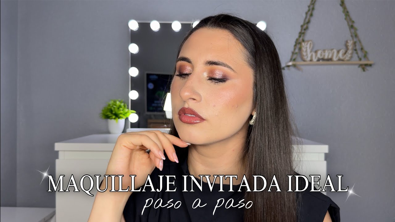 ✨MAQUILLAJE DE INVITADA PASO A PASO FÁCIL✨ Perfecto para bodas, bautizos y comuniones…😍