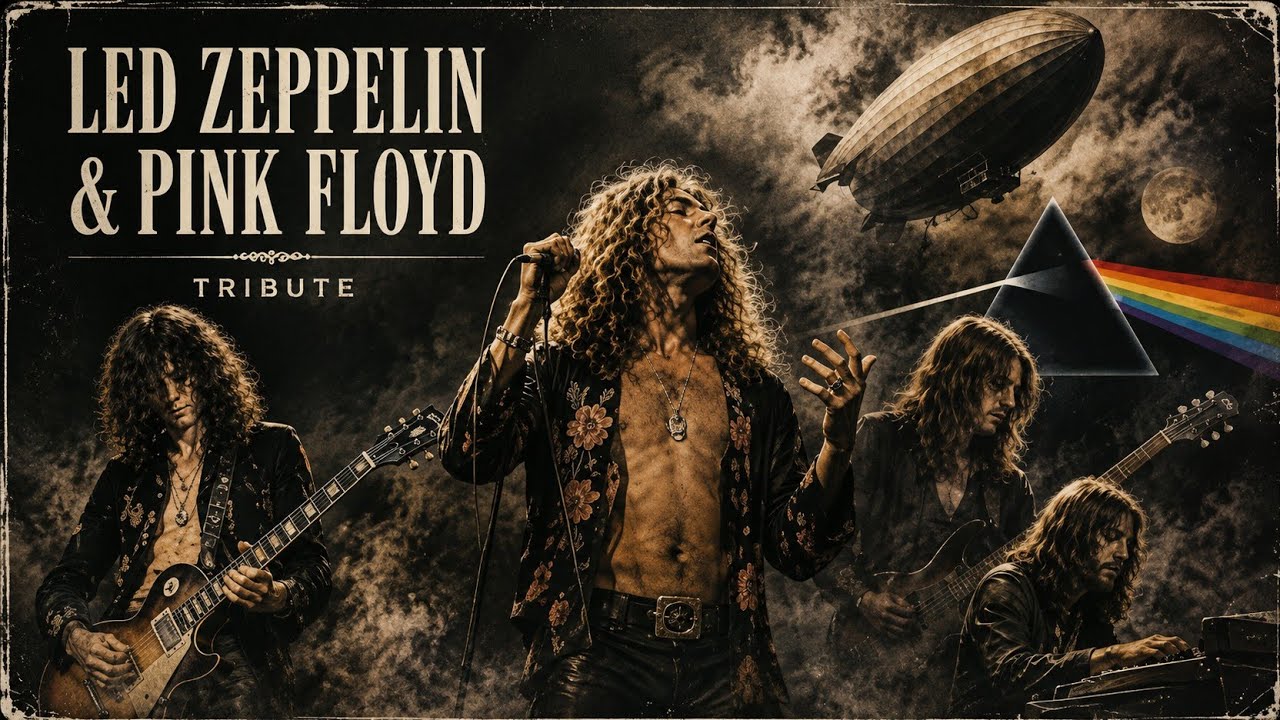 Led Zeppelin & Pink Floyd - Galactic Rock Odyssey 432Hz