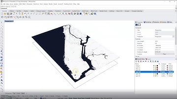 3/4 Creating Rhino Terrain: From QGIS to a Rhino Surface