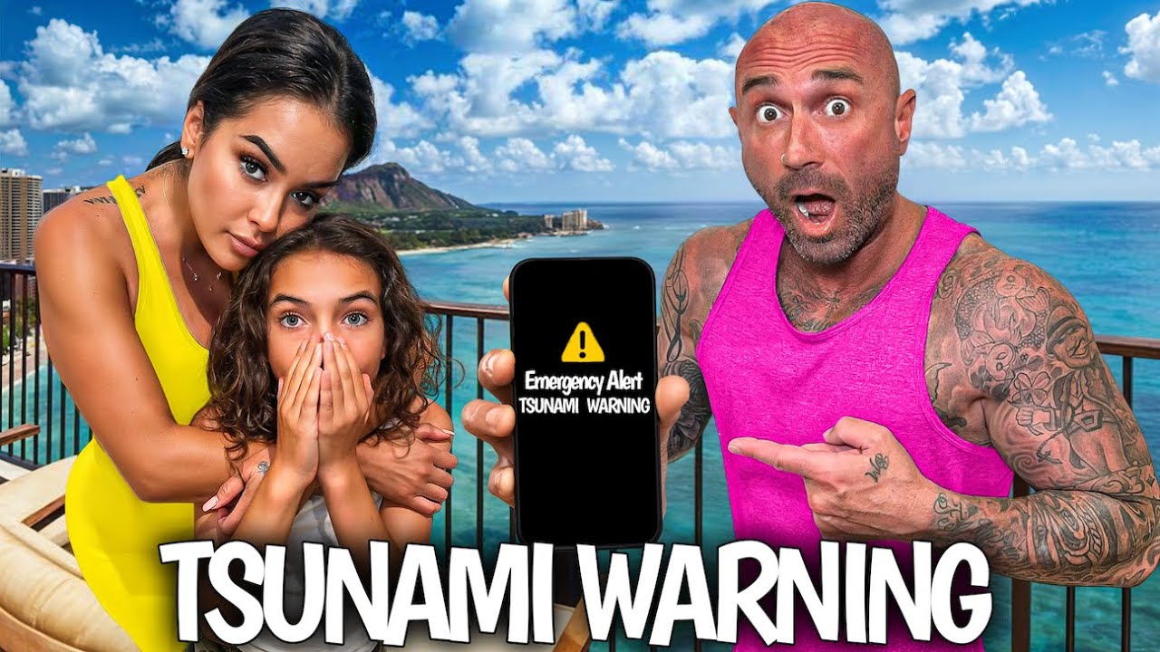 We Got Caught In Hawaii's Extreme TSUNAMI Warning Zone!!