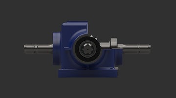 Spiral Bevel Gearbox 1 - Render with SolidWorks Visualize #gear #render #animation #solidworks