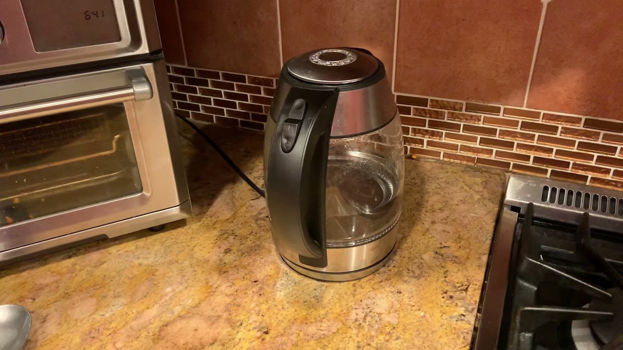 Chefman Electric hot water heater for coffee or tea intermittent power problem attempt to repair