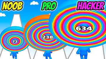 Layer Man 3D - NOOB vs PRO vs HACKER