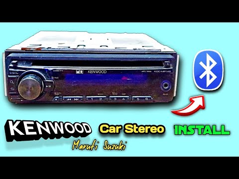 Kenwood car stereo Maruti Suzuki car stereo Install Bluetooth