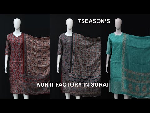 7 SEASONS ADAH COTTON KURTI