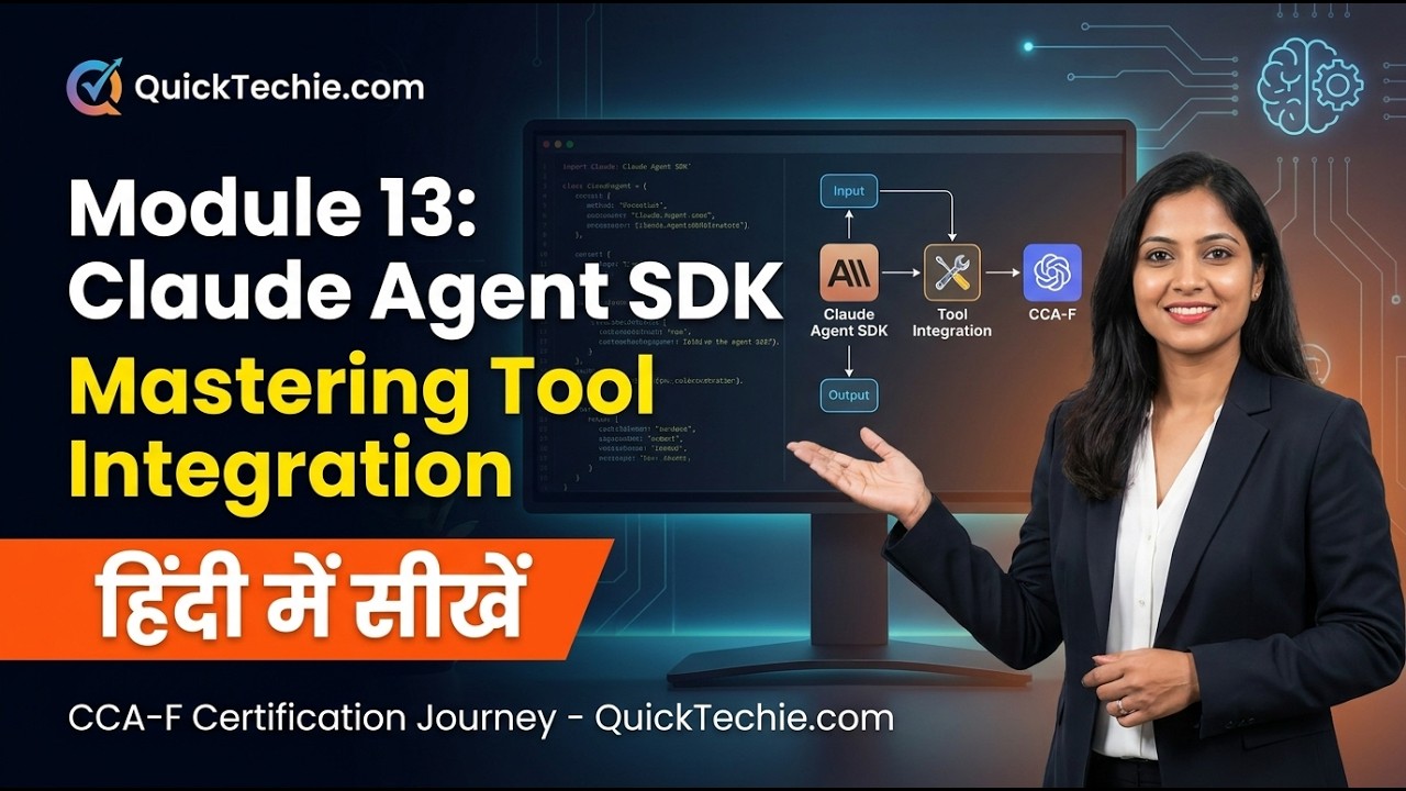 Module 13 Claude Agent SDK Mastering Tool Integration | In Hindi - YouTube