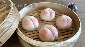 桃まん 簡単レシピ お祝い おやつに Peach Bun Youtube