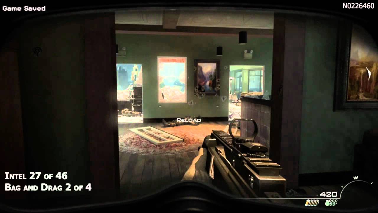 Call of Duty: MW3 [Bag and Drag] - Intel Locations 26-29/46
