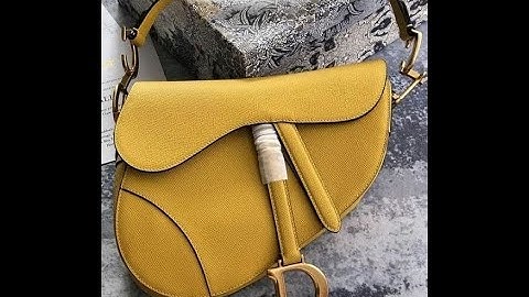 HOW TO MAKE  Dior Sadde Shoulder-Bag video tutorial & patterns