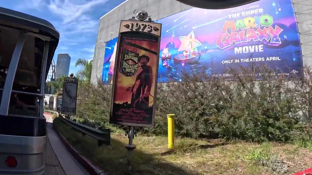 2/21/2026: Universal Studios Hollywood - Studio Tour (Third Car, First Row, Right Side)