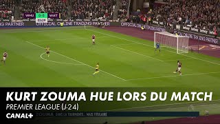 Kurt Zouma hué lors du match à chaque prise de balle - Premier League