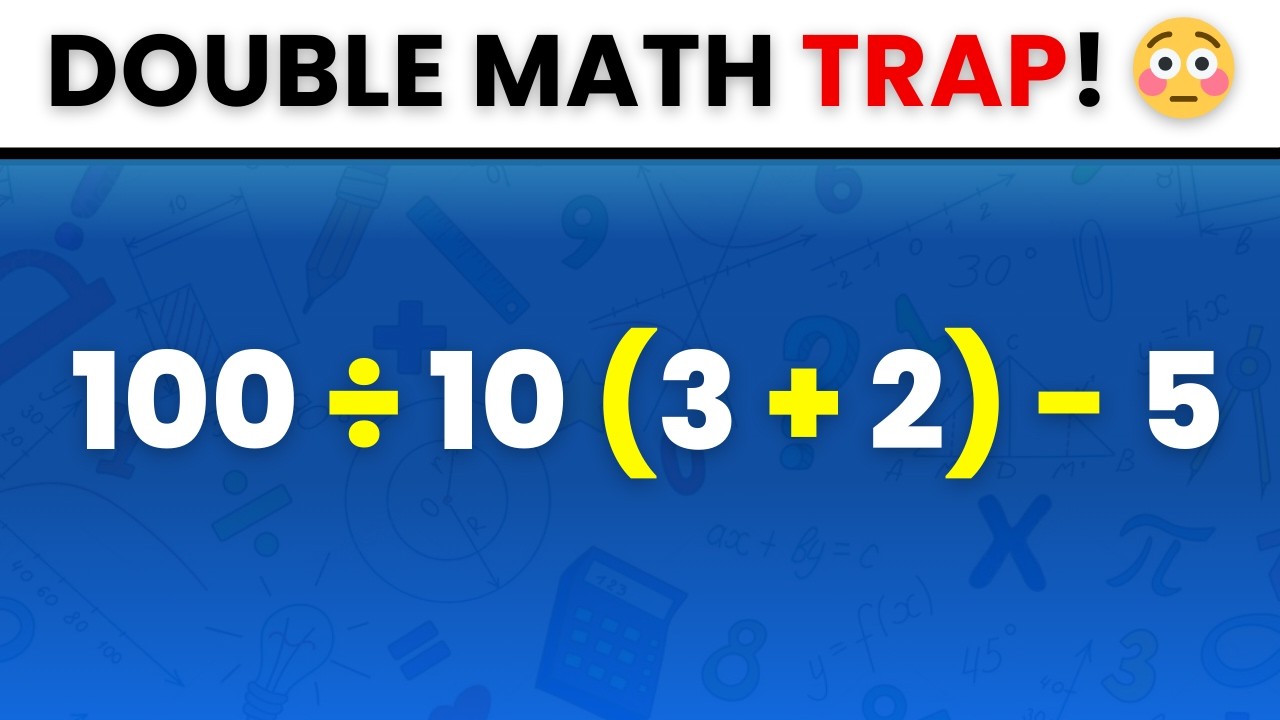 Image Math Problem Tricky 🔥 Two Insanely Tricky Math Problems That 99% Get WRONG! 🤯 Can YOU Solve ...