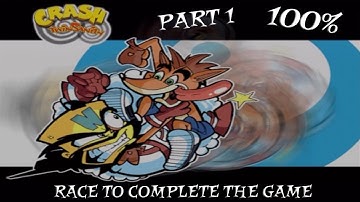 Crash Twinsanity Race To Complete The Game 100% Part 1