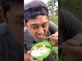 Mukbang keliling kebun dan mencari lalapan d sekitarnya #mukbang #mukbangkeliling #eat #shorts