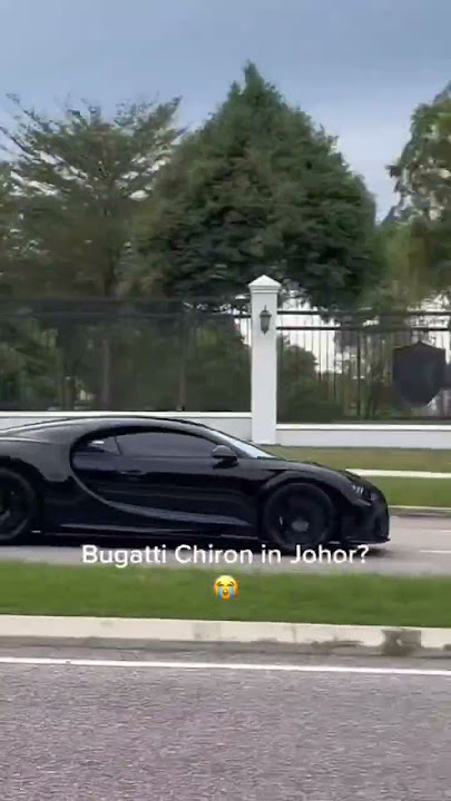 TMJ Bugatti Chiron In Johor?#johor #tmj #bugattichiron bugatt #bugatti #johorbahru @bugatti