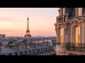 🥂 Parisian Twilight: Rooftop Views &amp; Soft Chanson 💕