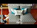 DIY Accent chair: How to Upholster a Chair,  part 2 of 2, Under 3hr project!