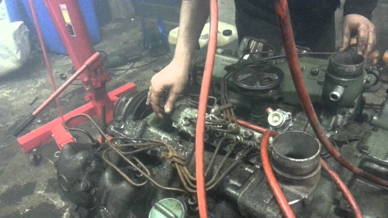 Двигатель mercedes om421