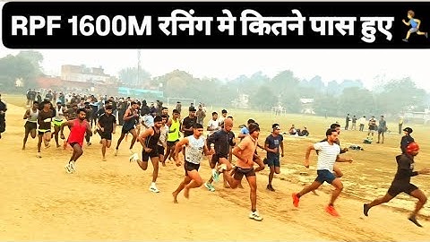 How many passes did you get in RPF 1600m live running!! RPF 1600m running time ⏲️!! RPF live 1600...
