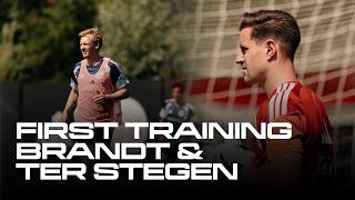New Faces At The Ajax Training Ground | First Action of BRANDT, TER STEGEN & TOLU! 🆕🎭 New Faces At The Ajax Training Ground | First Action of BRANDT, TER STEGEN & TOLU! 🆕🎭