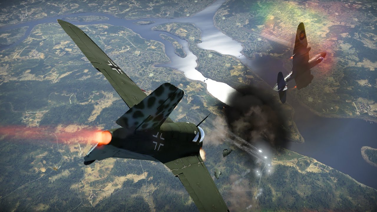 War Thunder Me 163 Youtube