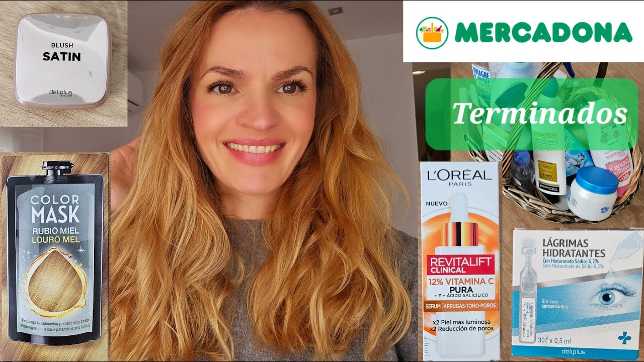 Mercadona FAVORITOS Perfumería Deliplus Productos Terminados Recomendados Piel Pelo Ojos Limpieza