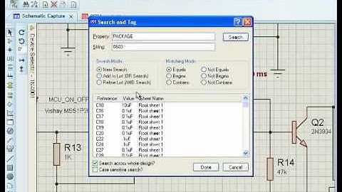 Proteus 8 PCB Design Search and Tag