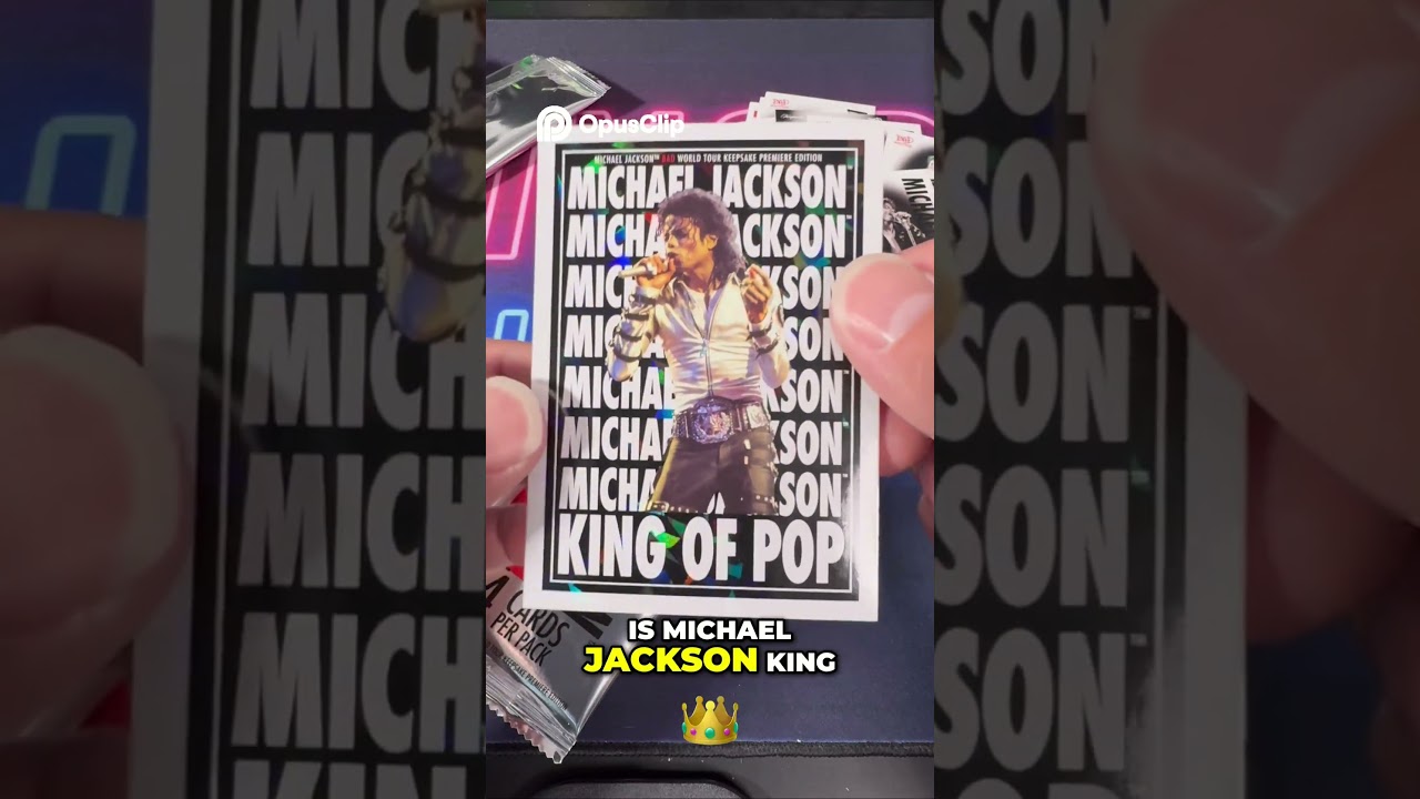 【限定17枚】Michael Jackson I Pulled a 01/17 Michael Jackson Card #michaeljackson