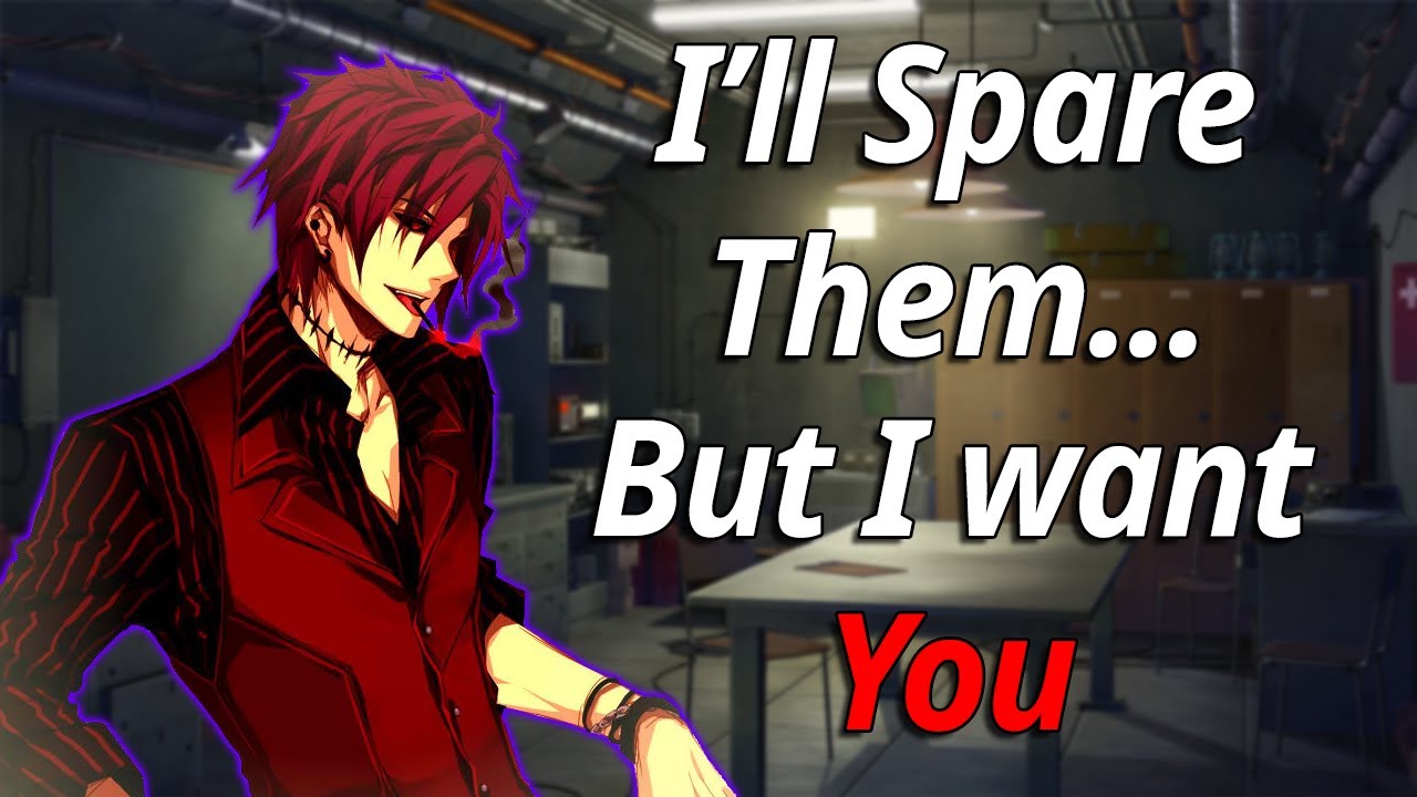 {M4F} Villain Spares Your Friends For Kisses (P1)| [Bratty][Enemies To Lovers] ASMR Roleplay