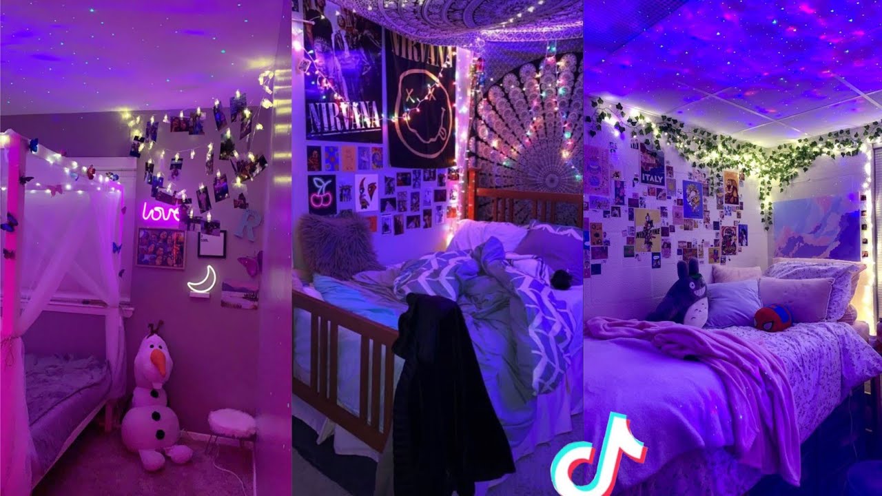 Room transformation tik tok compilation diy room decor aesthetic pt1