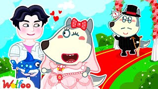 Wolfoo Thinks Mommy Marries A New Daddy? Funny Family Lesson For Kids Wolfoo Family