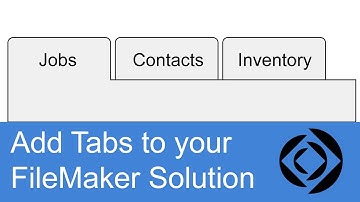FileMaker Basic Tip: Using a TAB Control to Make More Room