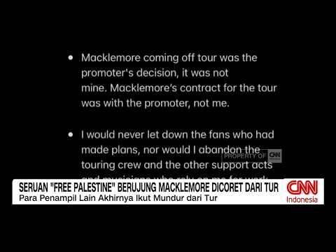Mural Macklemore Muncul di Tengah Puing Gaza
