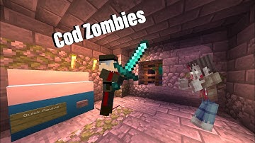 I Created A Cod Zombies Map In Minecraft...