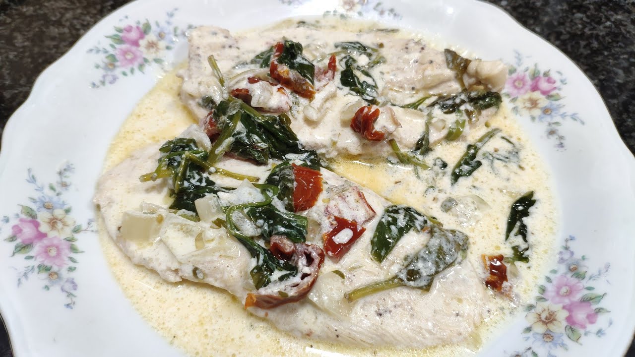 Pechugas de pollo a la Toscana 🌷 Deliciosa receta!