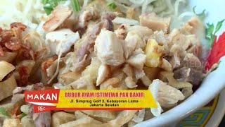 Reza Aditya jajan Bubur Ayam Istimewa Pak Bakir | MAKAN RECEH (24/07/23)