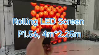 P1.56 4x2.25m LED Rolling display